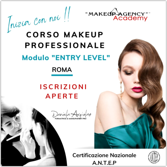 Corso trucco professionale entry level per te che vuoi diventare truccatrice!