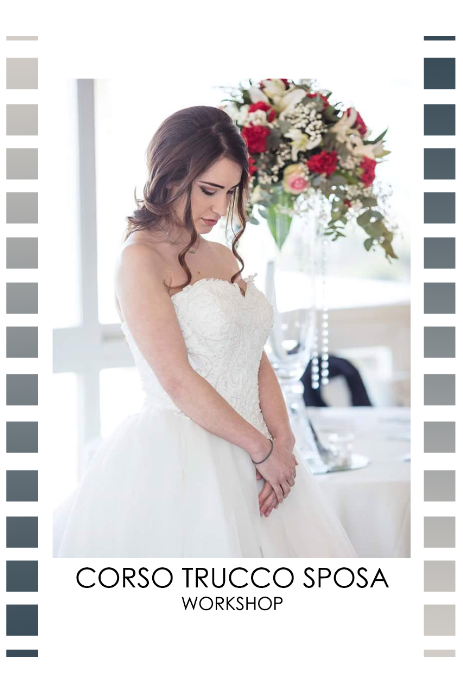 Approfondimento trucco sposa in due modalità: workshop sulle tecniche di tendenza anno in corso o master avazato per un formazione più completa